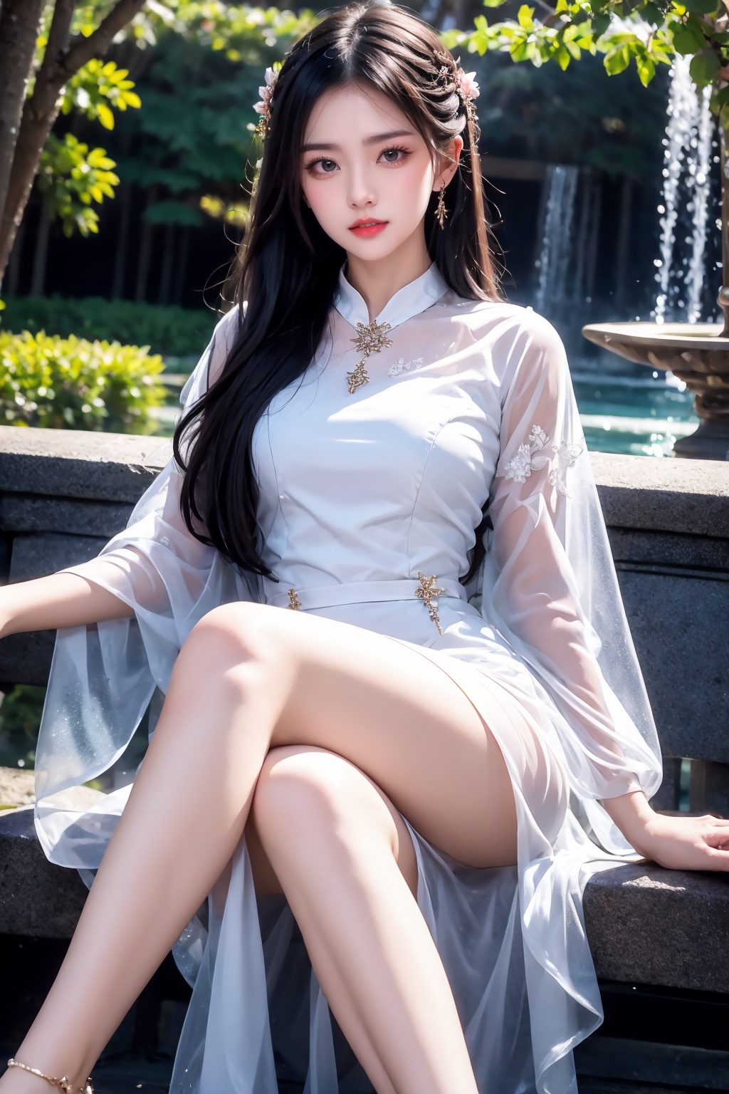 hair ornament,  8K,  1girl on Tensor.Art
