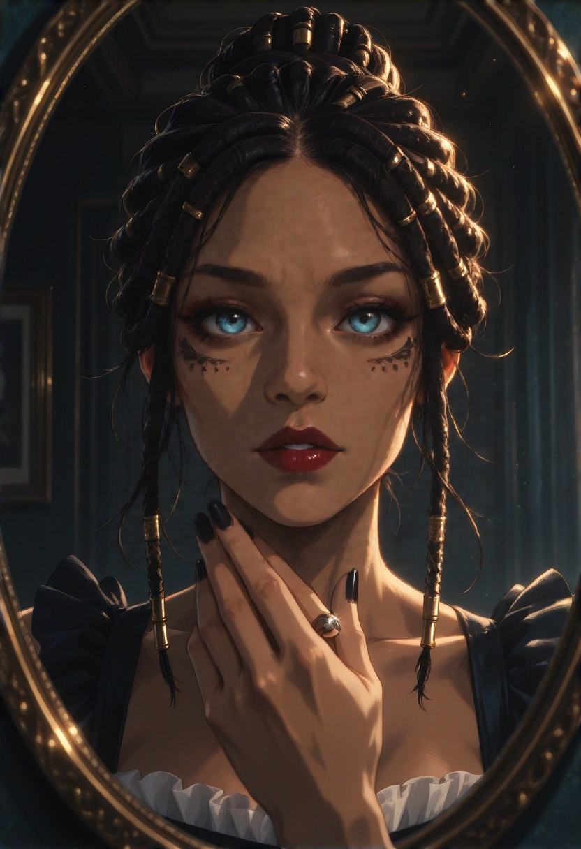 1girl,  water eyes,  detailed eyes on Tensor.Art
