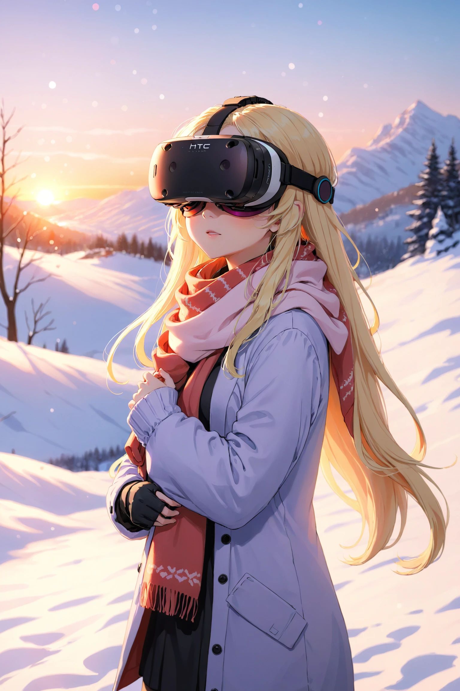 anime,  pastel colors,  girl on Tensor.Art