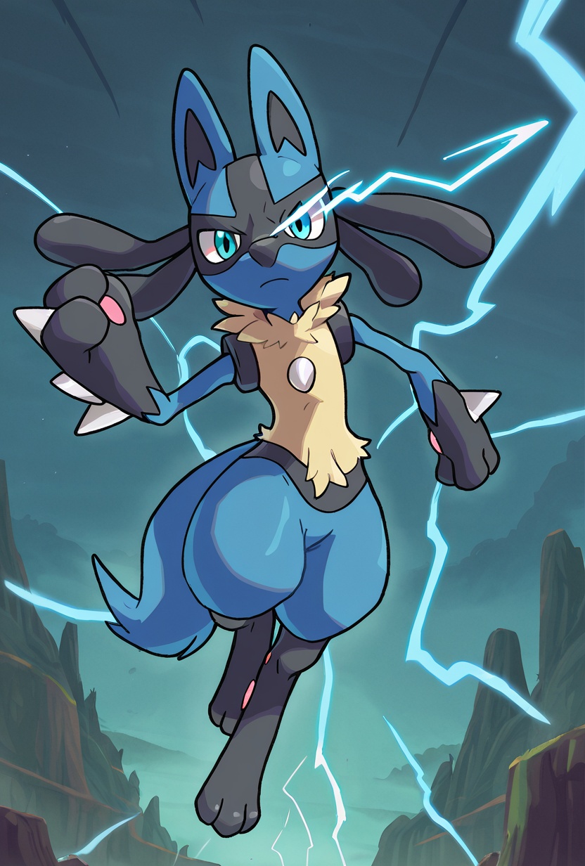 b1ll,  scenery,  lucario on Tensor.Art
