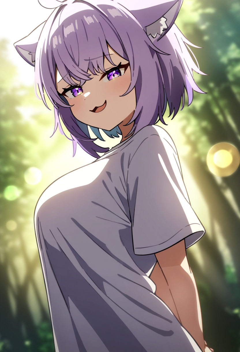 1girl,  nekomata okayu,  hololive on Tensor.Art