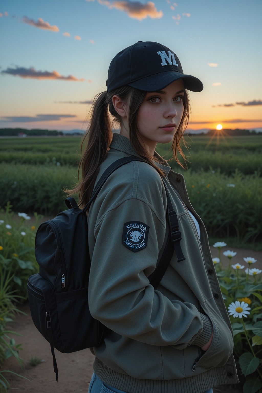 1girl,  solo,  looking at viewer on Tensor.Art