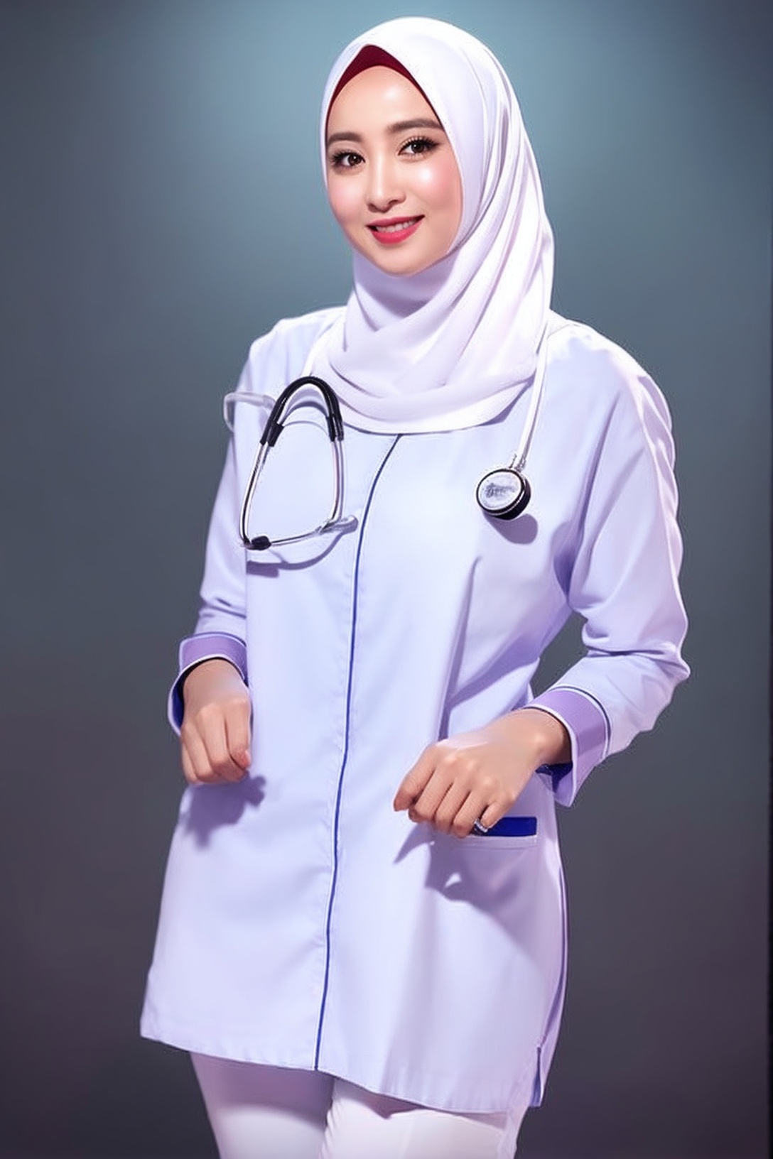 bidan,  midwife,  hijabidan on Tensor.Art