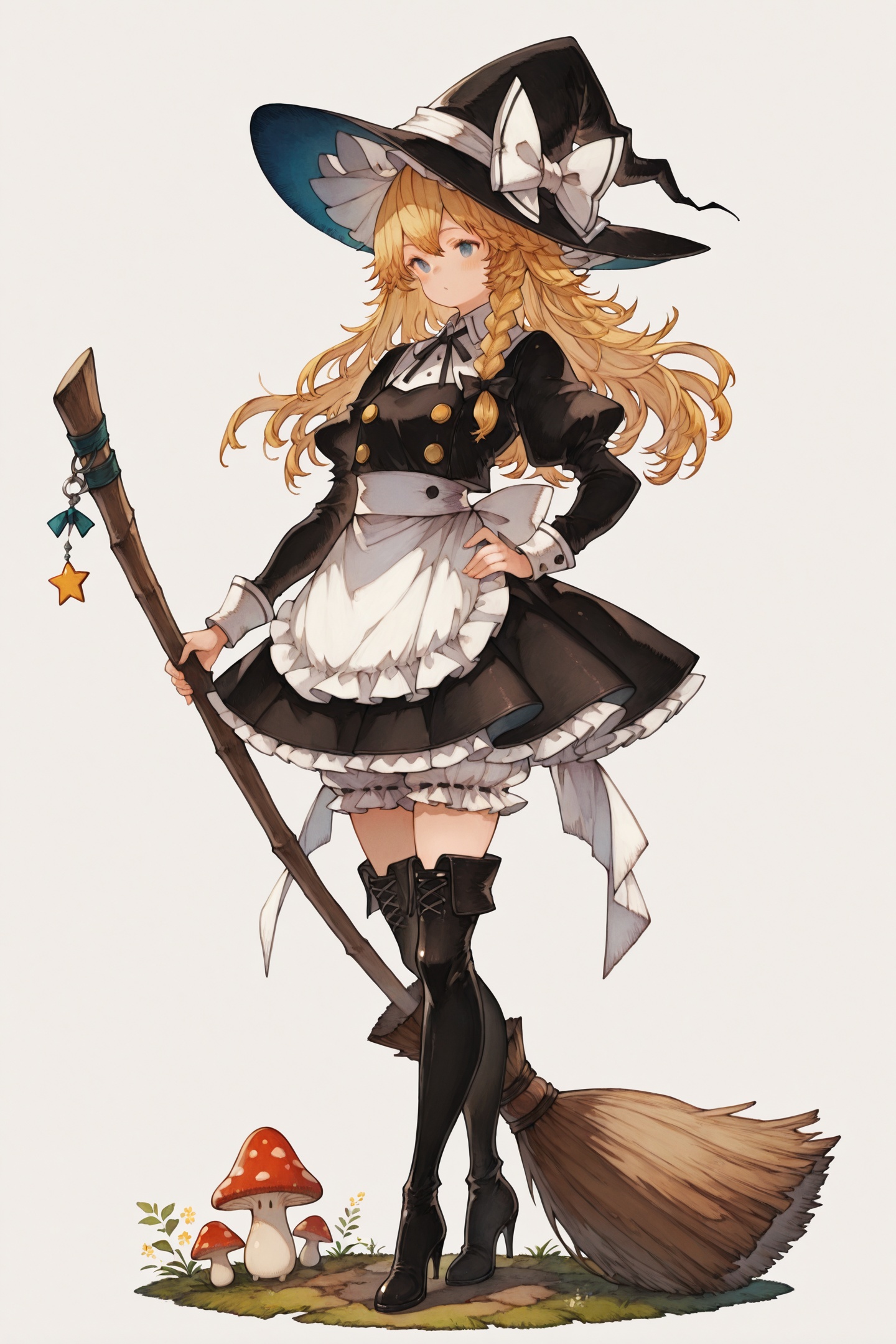 simanokoB Style,  1girl,  kirisame marisa by flyx3 on Tensor.Art