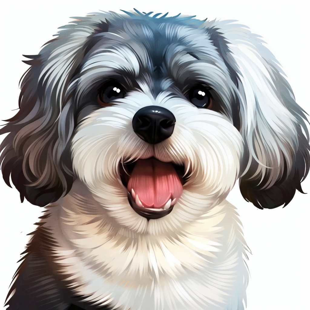 HTTP,Poodle, no humans, open mouth, white background, solo, simple background, black eyes, dog, tongue, animal, fangs<lora:HTTP_20231121185644-000008:1>