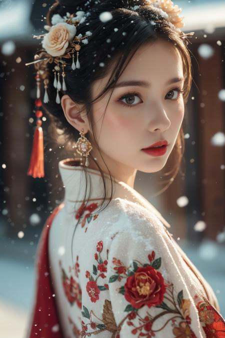 Warm Snow,  1girl,  solo on Tensor.Art