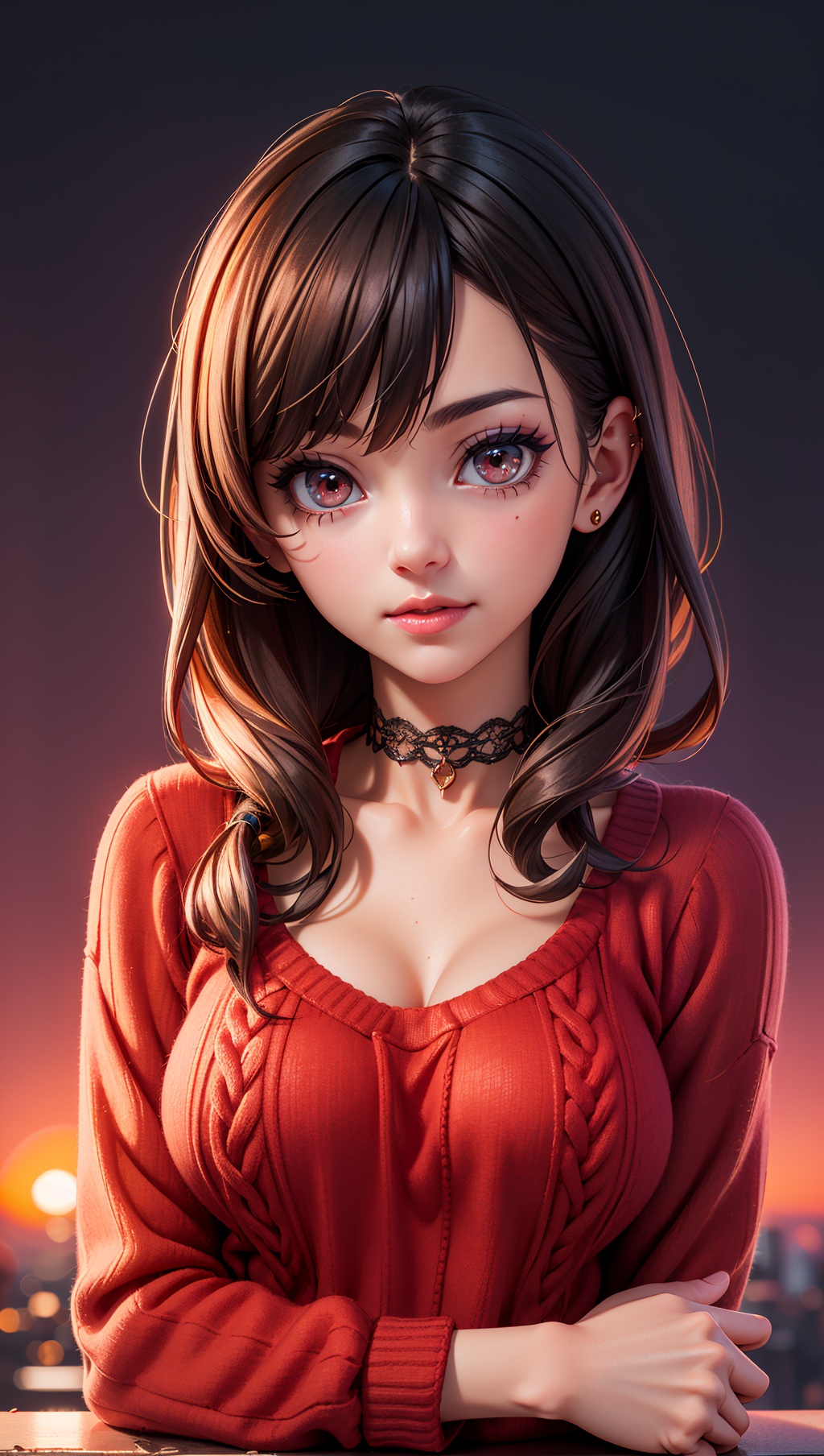 1 young cute iranian girl,  very slim,  skinny on Tensor.Art