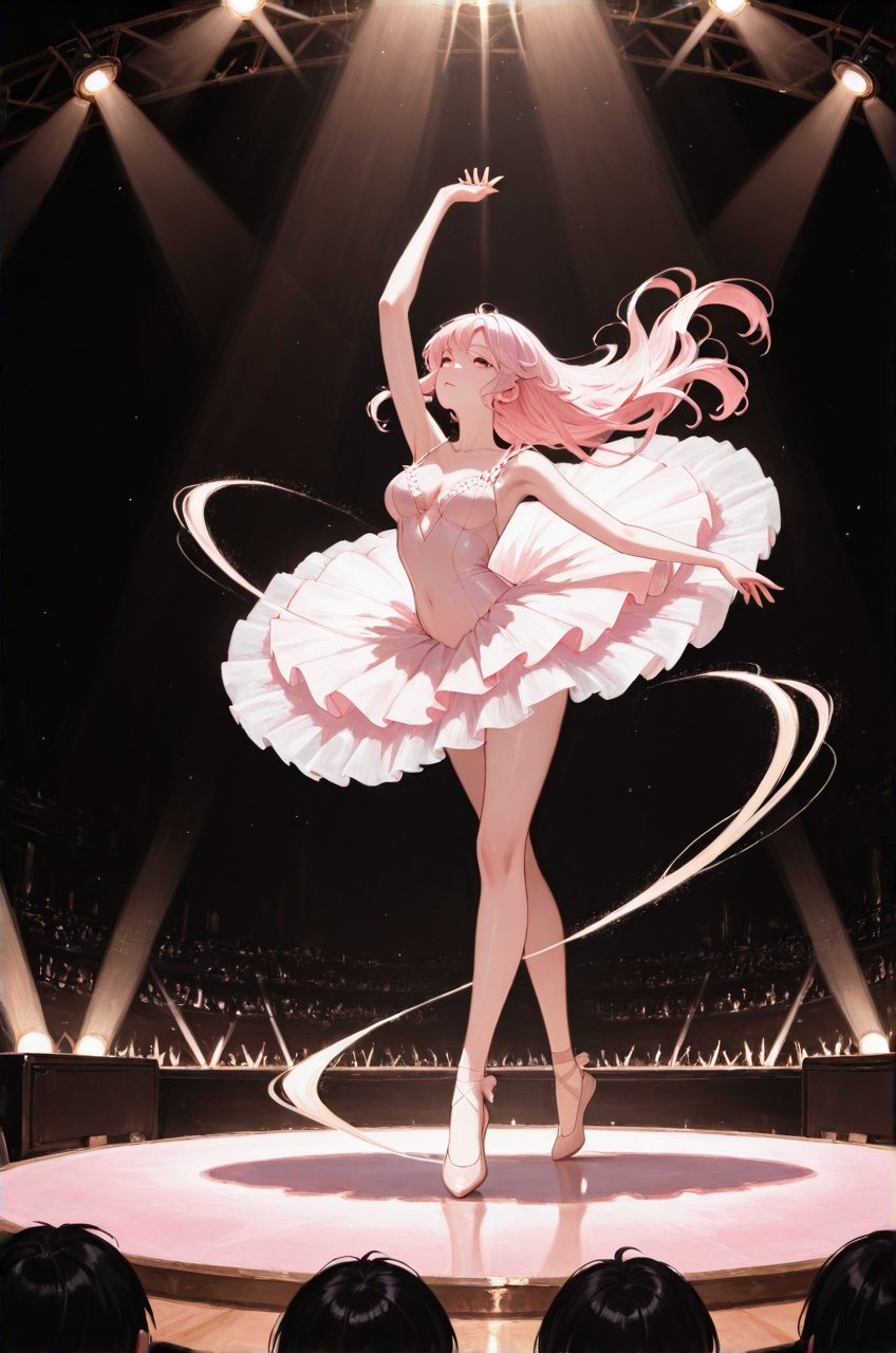 masterpiece,  best quality,  graceful ballerina mid pose on Tensor.Art
