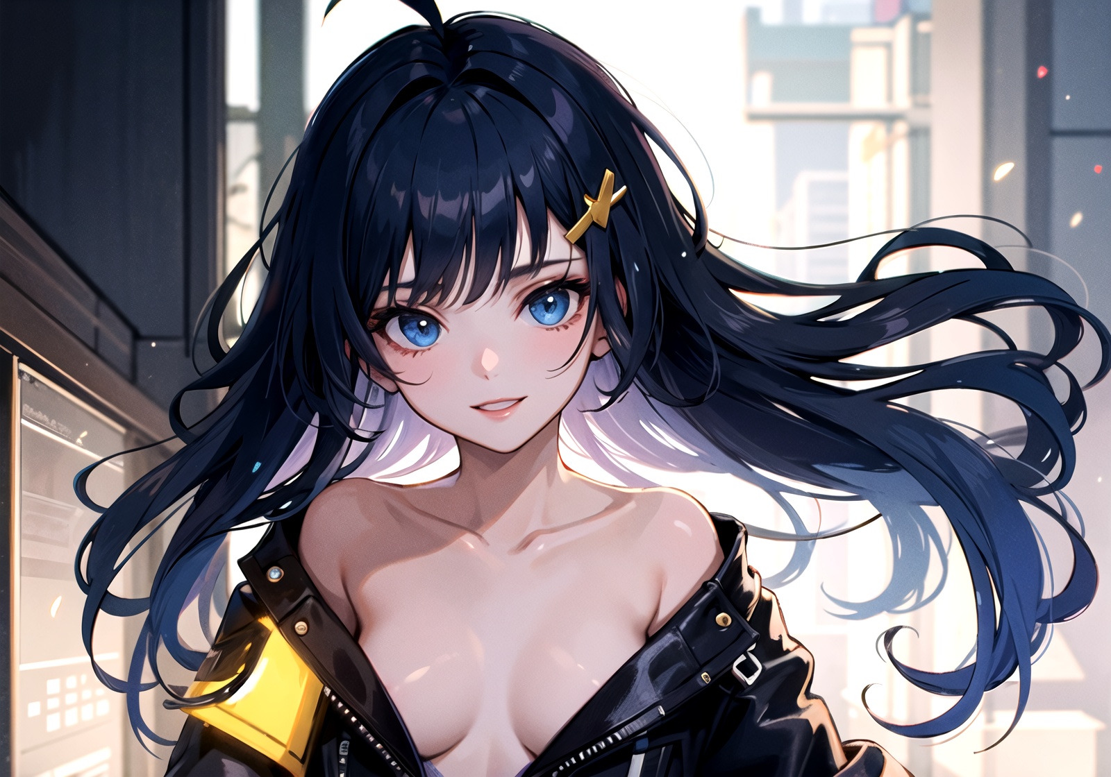 illustration,  cyberpunk 2077,  Indoors on Tensor.Art