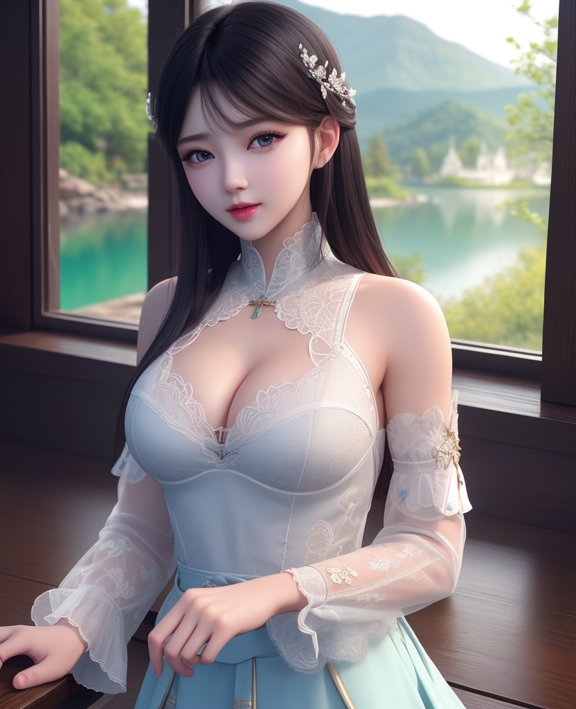 (,  1girl, on Tensor.Art