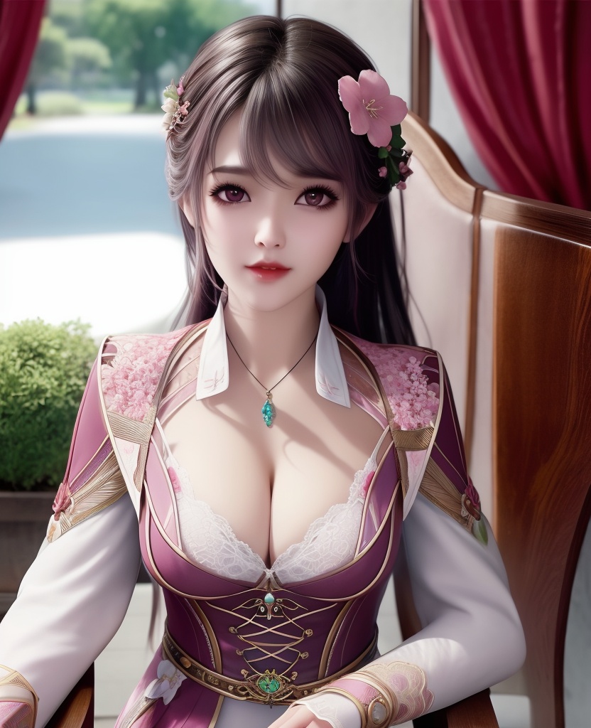 <lora:558-DA-斗罗大陆-王冬:0.8>(,1girl, ,best quality, ),looking at viewer,masterpiece, (( , )),ultra realistic 8k cg, ,    ,cleavage,perfect cherry blossom, ,lace , (cleavage), (),