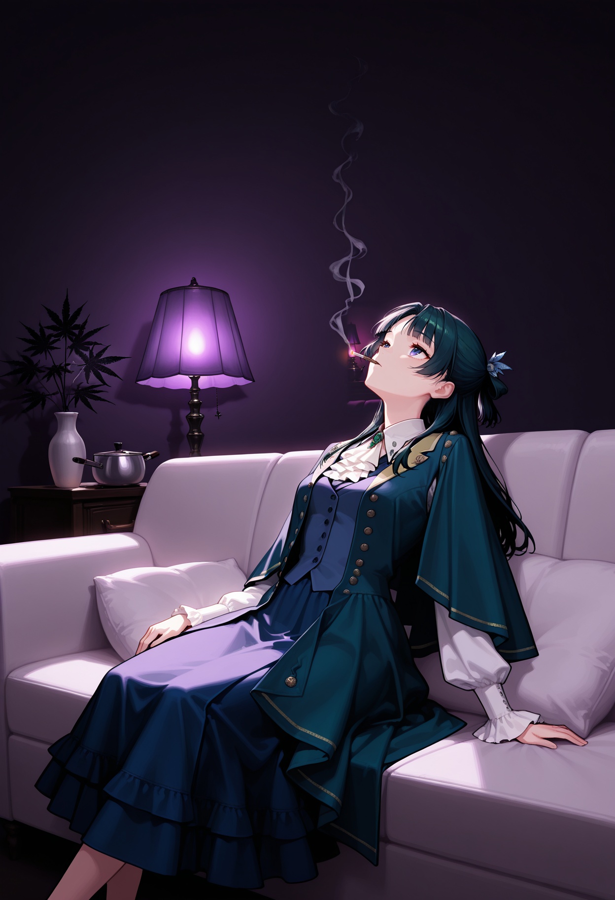 solo,  1girl,  Маомао_(/Kusuriya no Hitorigoto) on Tensor.Art