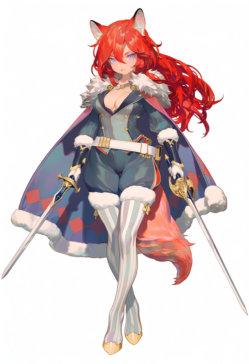 1girl,  solo,  weapon on Tensor.Art