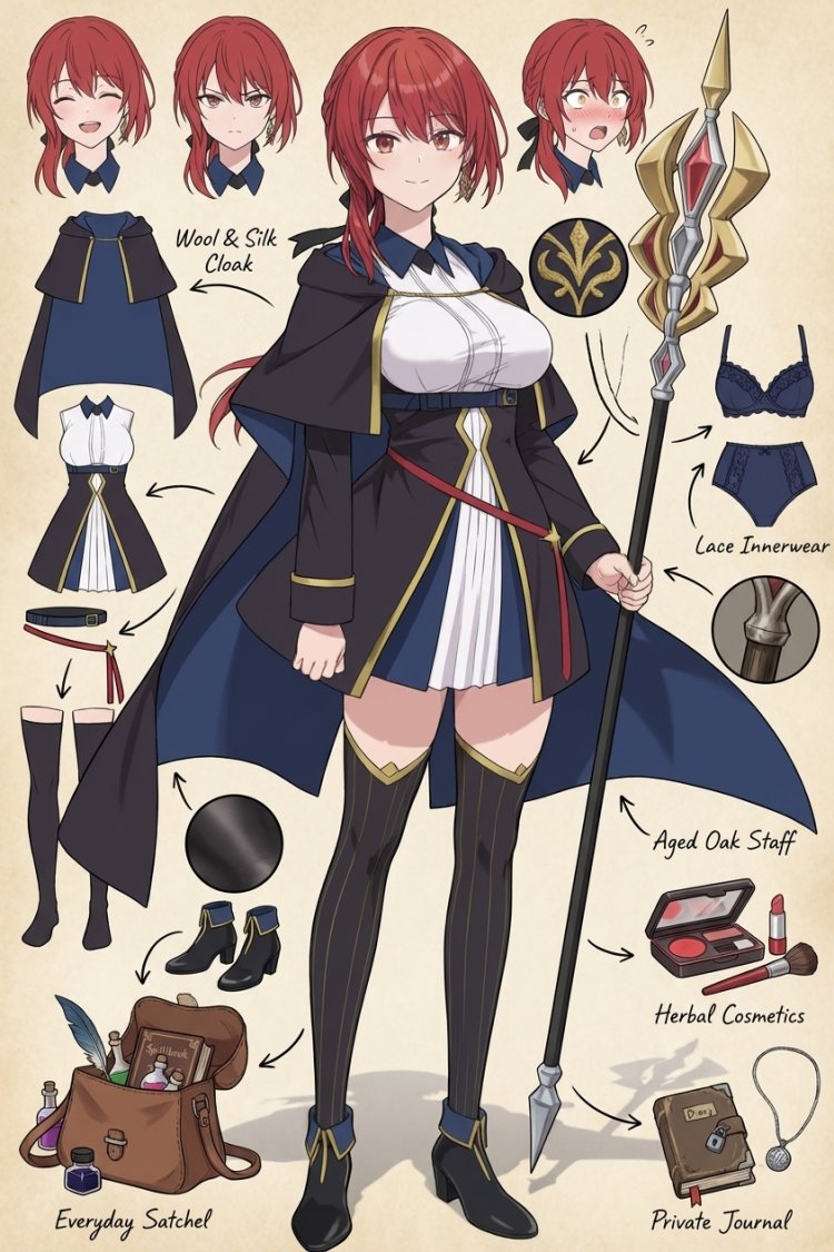 Selma Claudel | セルマ・クローデル Illustrious by Solo_Magus on Tensor.Art