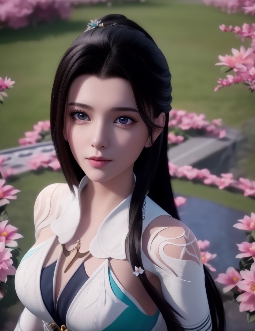 <lora:516-DA-万古狂帝-楚柳儿:0.8>(,1girl, ,best quality, ),looking at viewer,  ,,ultra detailed background,ultra detailed background,ultra realistic 8k cg,, ,masterpiece, (( , )),ultra realistic 8k cgSurrounded by strange, movie perspective, advertising style, Colorful background, splash of color A beautiful woman with delicate facial features,tattoo all over body, flower arms,from above,