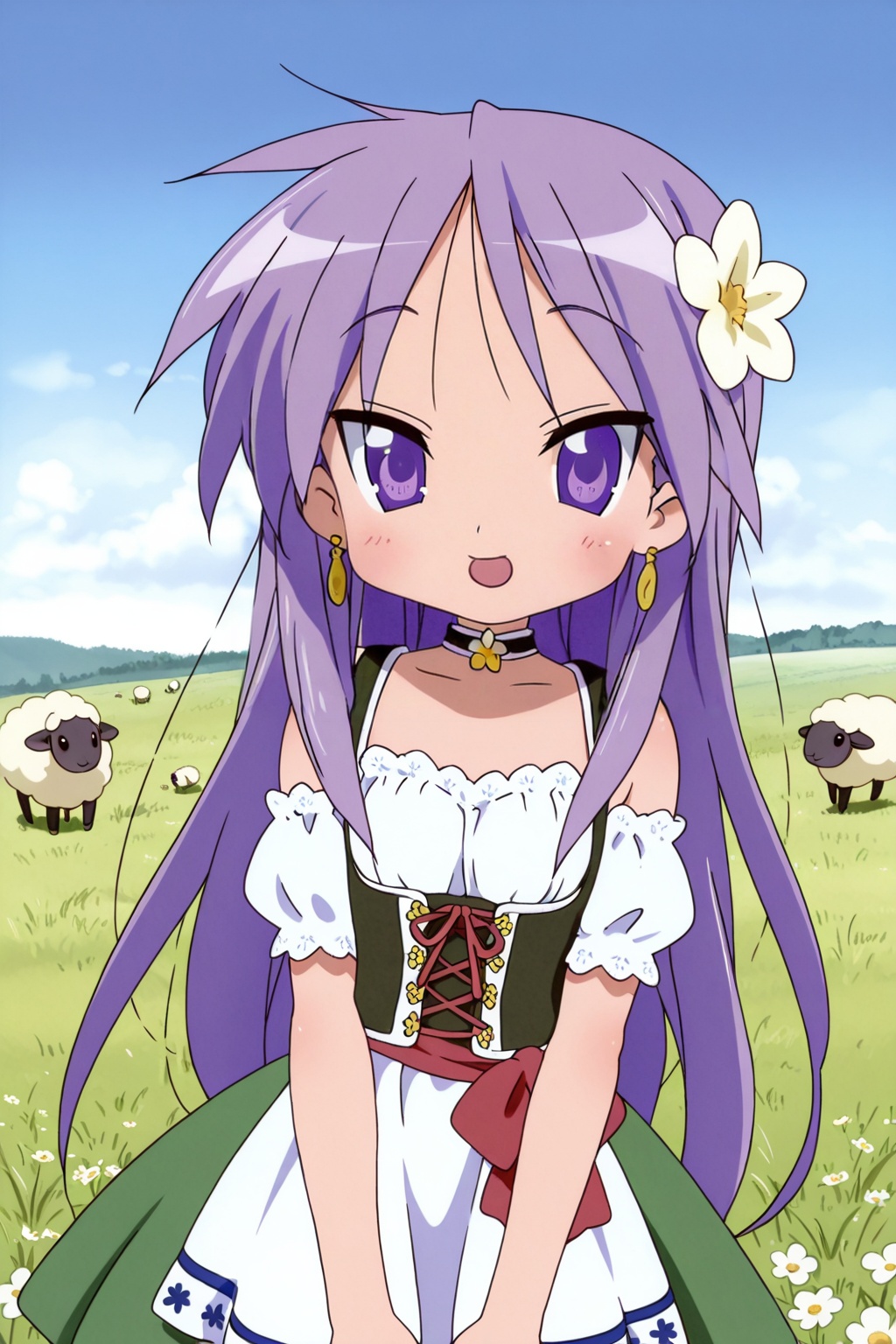 LuckyStar,  tsurime,  1girl on Tensor.Art