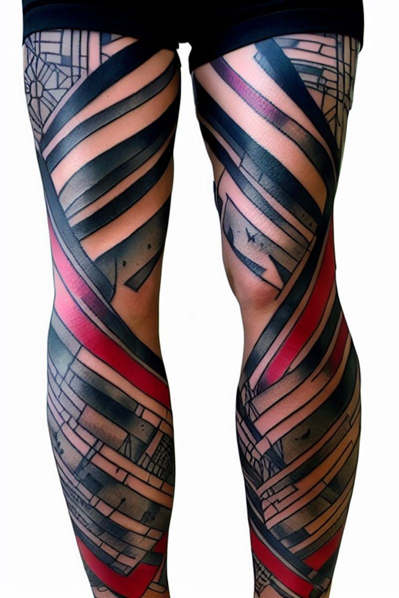DarBodModTat woman legs on Tensor.Art