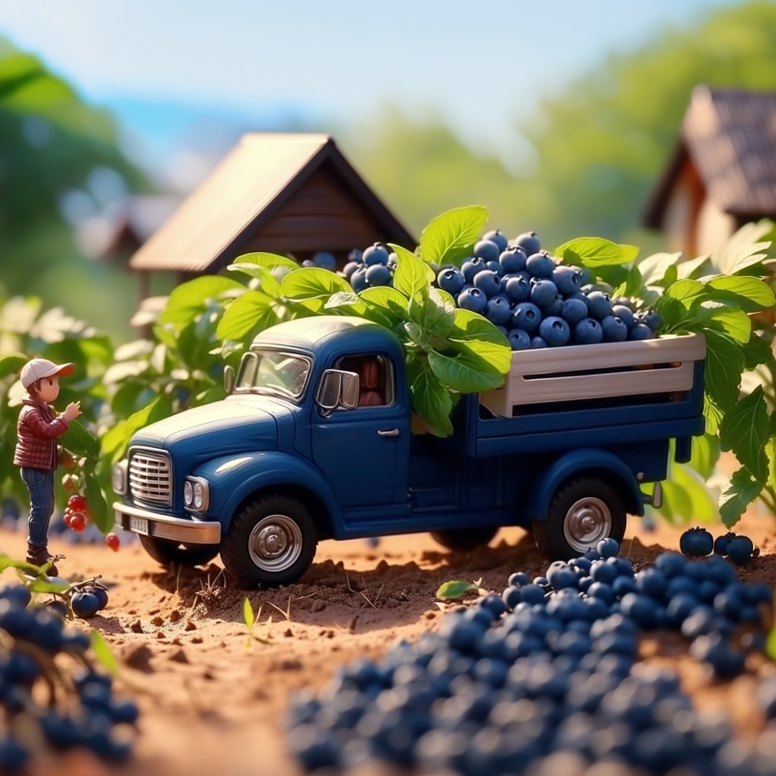 HTTP,blueberry, fruit, multiple boys, blurry, tree, house, food, outdoors, scenery, truck, road, truck<lora:HTTP_20231215154623-000006:1>