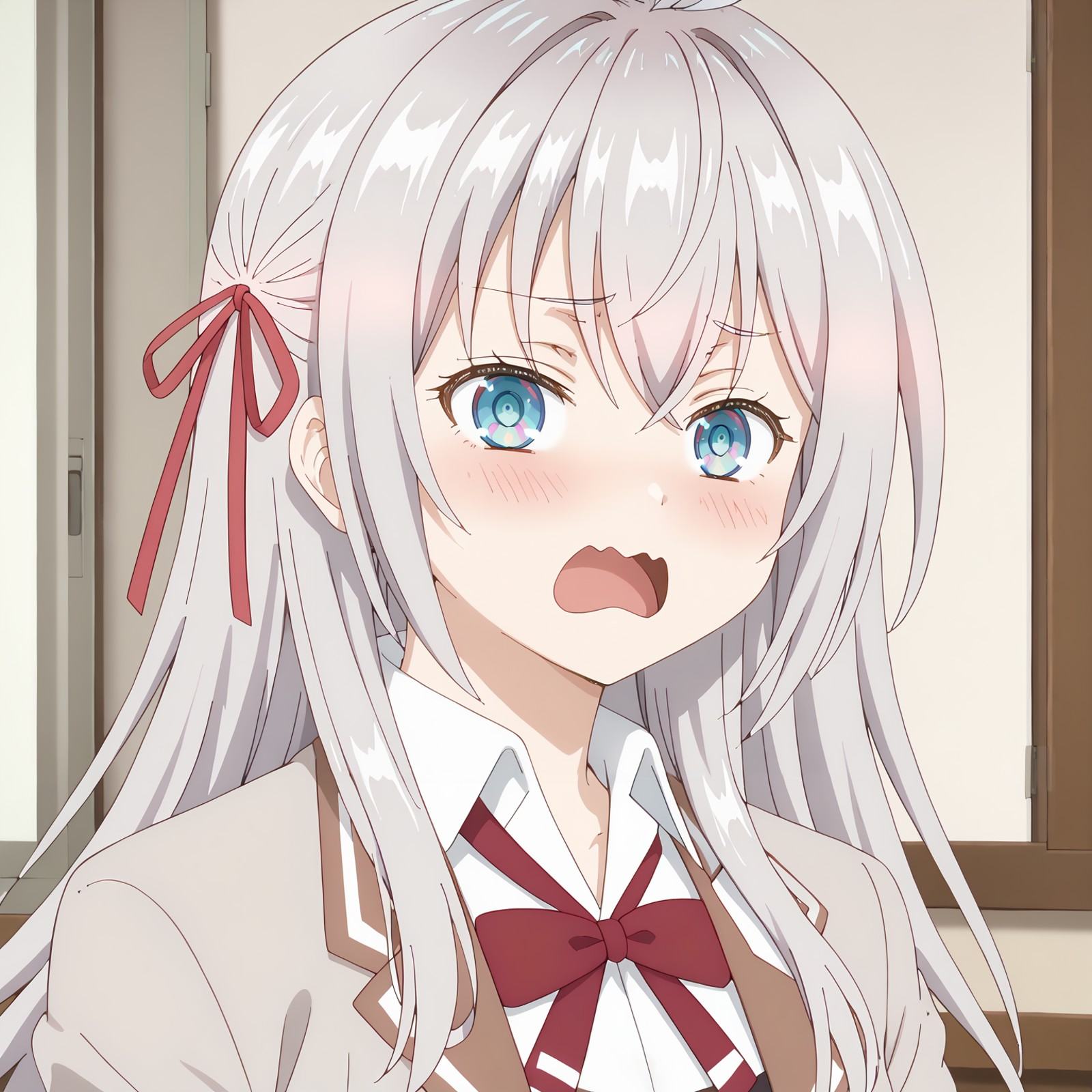 close-up,  blush,  open mouth on Tensor.Art