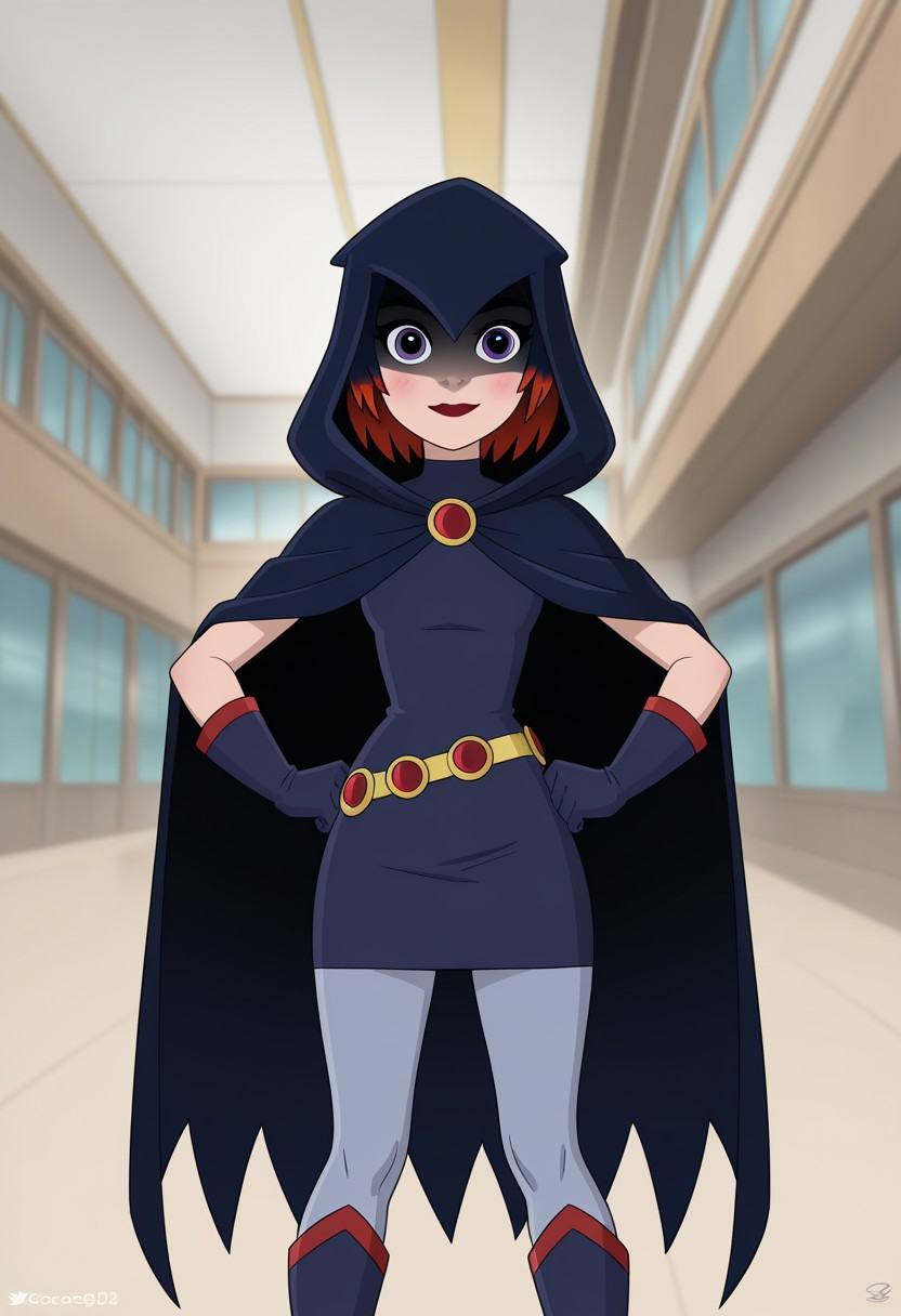 Raven,  1girl,  female on Tensor.Art
