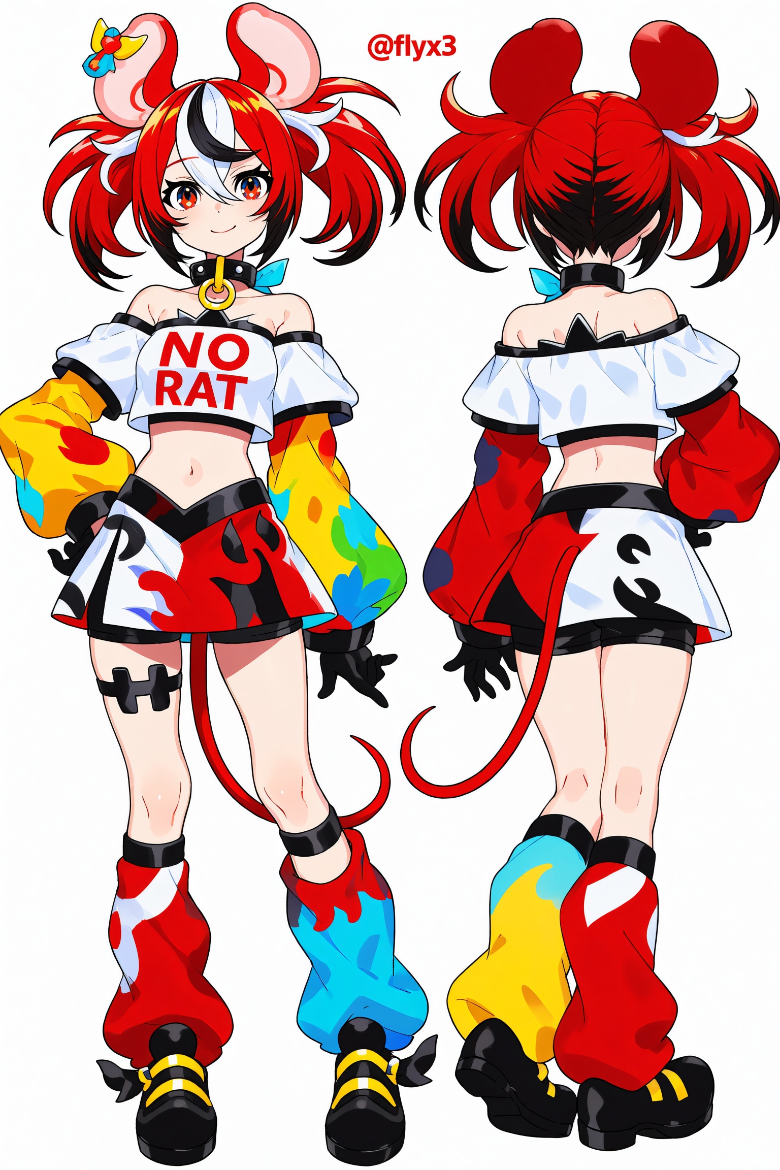 1girl,  virtual youtuber,  hakos baelz on Tensor.Art