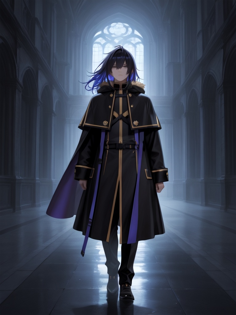 1boy,  belphegor (demon),  general on Tensor.Art