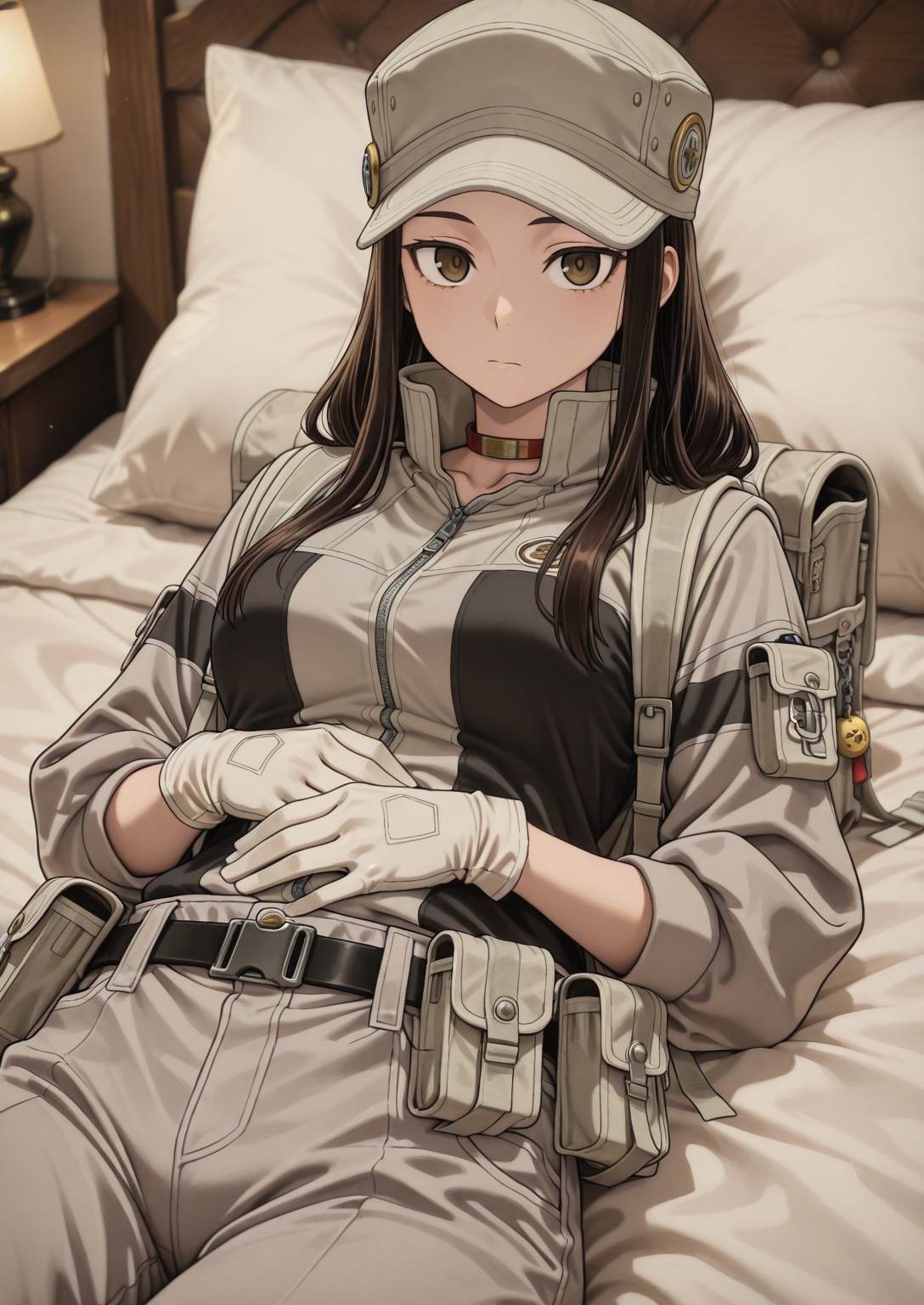 "1girl,  solo,  bedroom on Tensor.Art