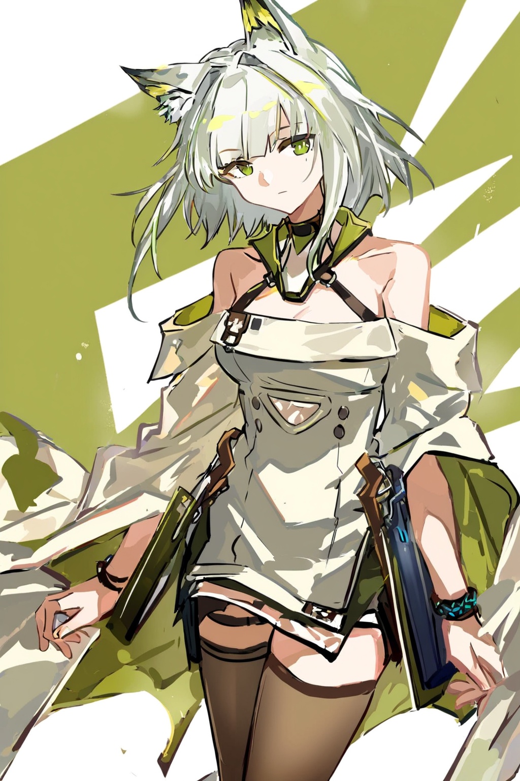 kal'tsit_esperanta_(arknights),  animal ear fluff,  animal ears on Tensor.Art