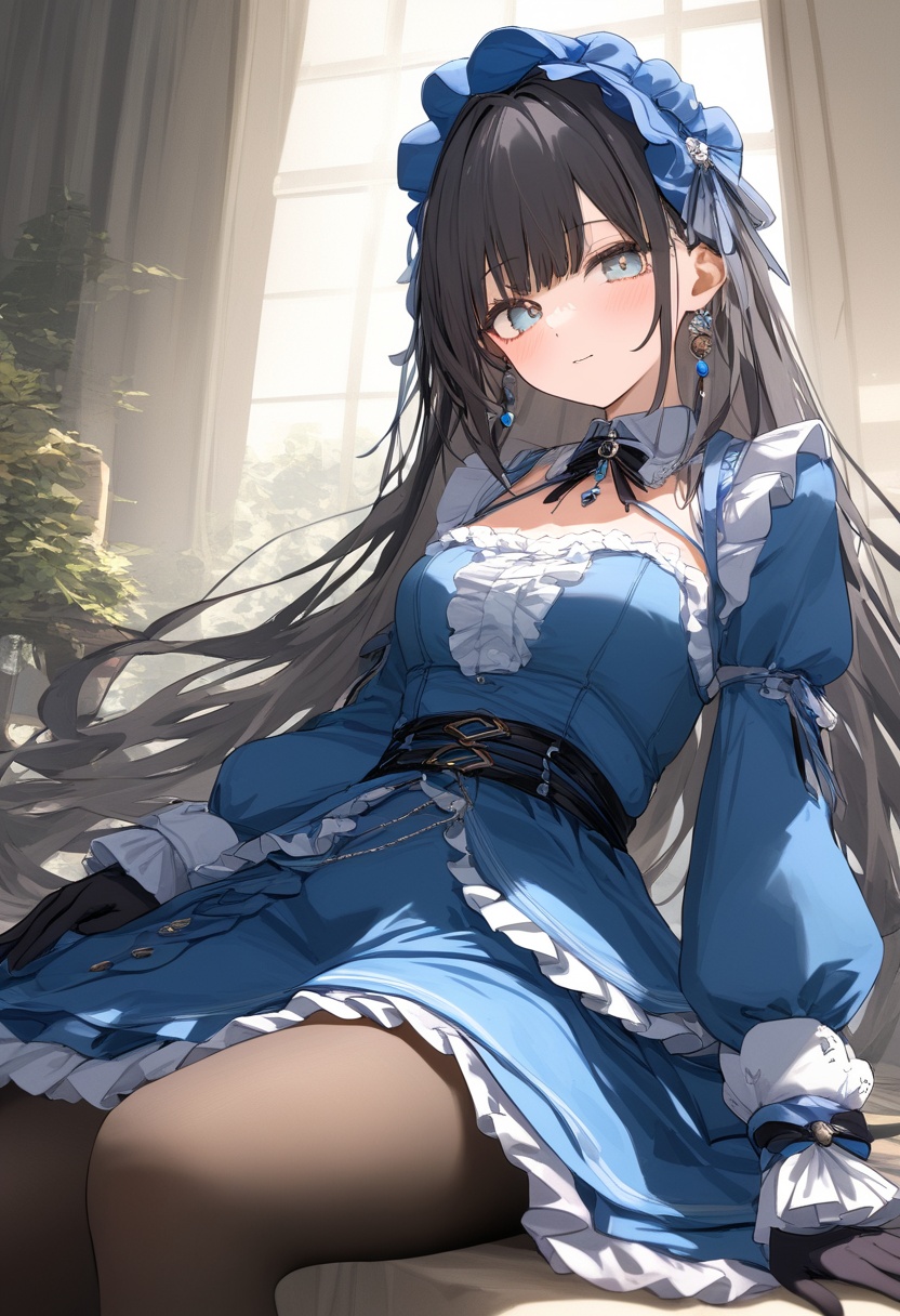 1girl,  solo,  long hair on Tensor.Art