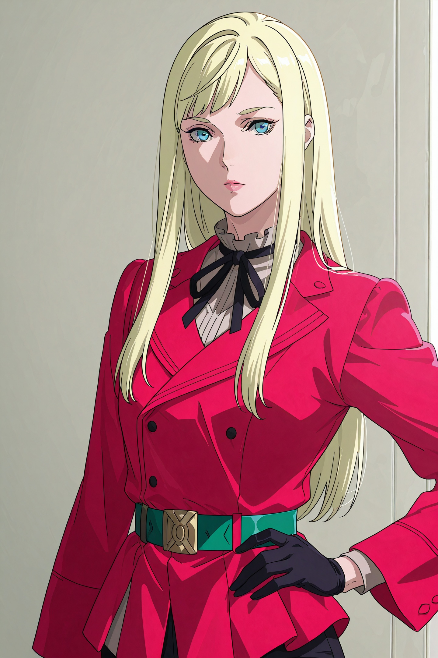 Mobile Suit GUNDAM HATHAWAY Anime Style,  Gigi Andalusia,  1girl on Tensor.Art