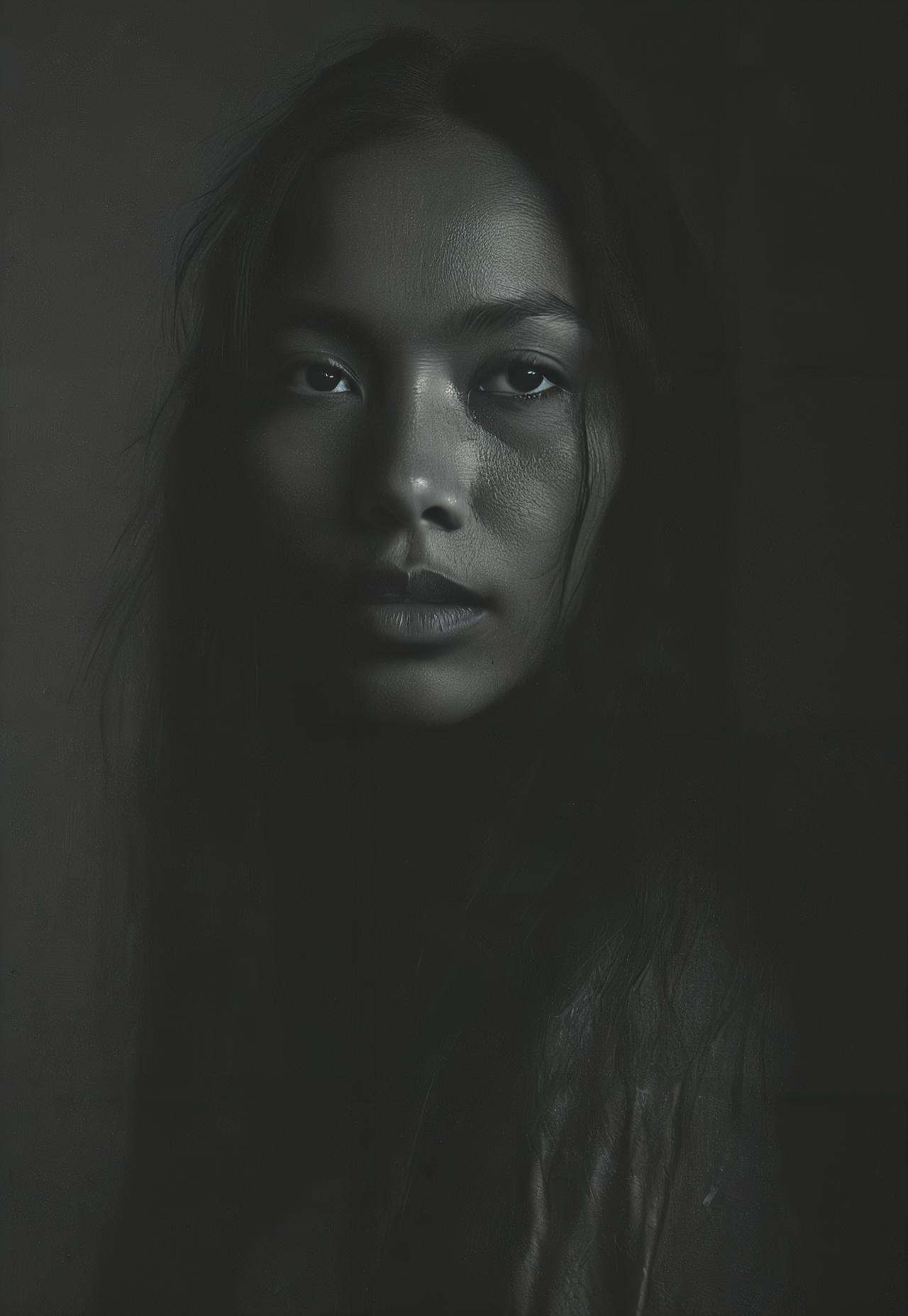 Oh, so you've come here for the prompt? Well, how about this? If you have a question about a certain aspect of the image, write a comment or drop me a DM and I might be able to help. But if you've come to scavenge the prompt so you can copy it with little to no changes and try to pass it off as your own to garner attention with someone else's work and with no regard or respect for the time and buzz people who are more creative than you spend to create this and other images, then "off" is the direction you can ****.Also, for proper attribution: <lora:- SDXL - vanta-black_contrast_V3.0:0.2> <lora:MJ52:0.2>  