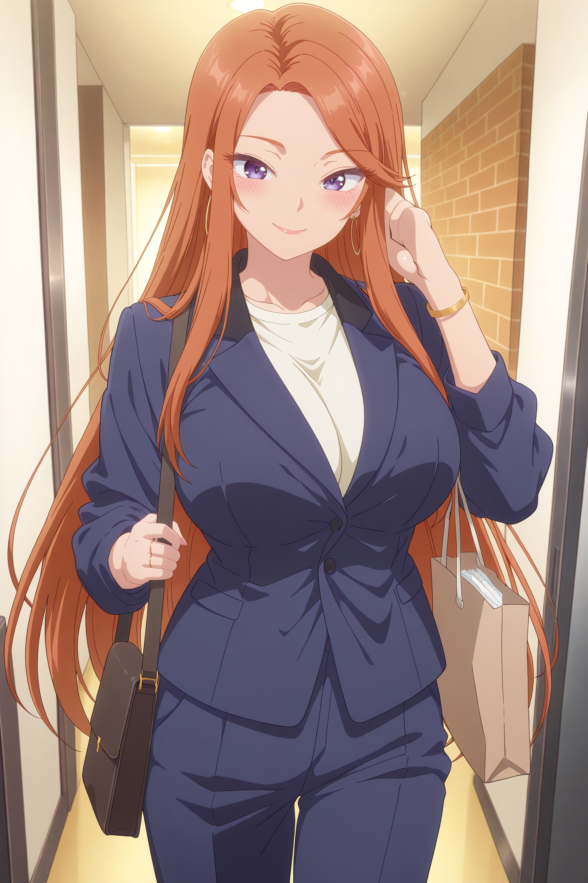 mai_fuyuki-dosankogal,  1girl,  long hair on Tensor.Art