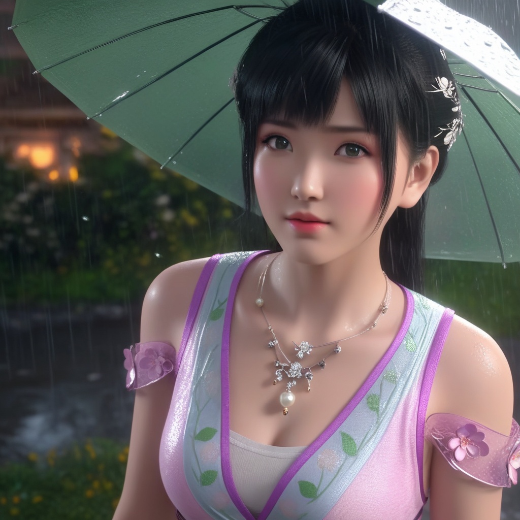 <lora:709-DA-XL-斗破苍穹-小医仙:0.8>(,1girl, ,best quality, ),looking at viewer,  ,,ultra detailed 8k cg, ultra detailed background ,ultra realistic 8k cg,          cinematic lighting, cinematic bloom, (( , )),,  , unreal, science fiction,  luxury, jewelry, diamond, pearl, gem, sapphire, ruby, emerald, intricate detail, delicate pattern, charming, alluring, seductive, erotic, enchanting, hair ornament, necklace, earrings, bracelet, armlet,halo,masterpiece, (( , )),, realistic,science fiction,mole,   ,cherry blossoms,,(((Best quality, masterpiece, ultra high res, (photorealistic:1.4), raw photo, 1girl, ,rain, , sunlight, sunset, qianqiu wanxia,     )))  (cleavage), (), 