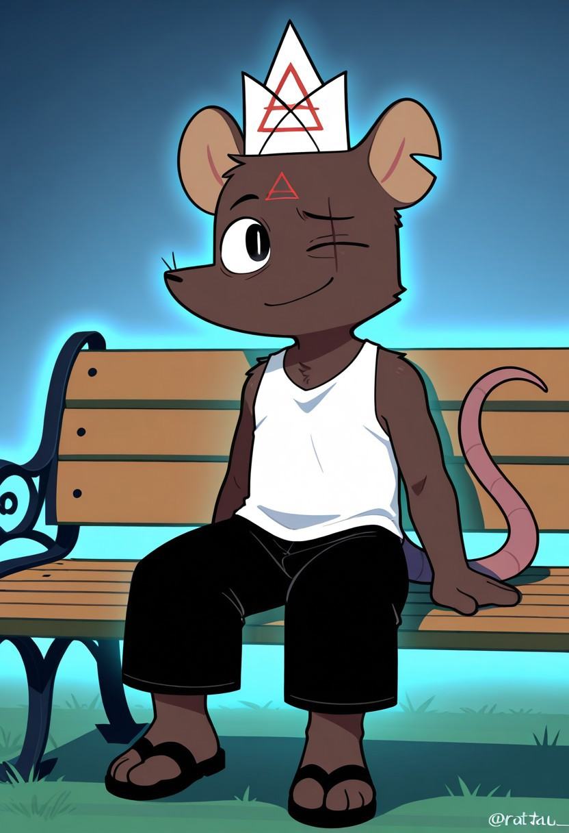 Ratau,  male,  solo on Tensor.Art