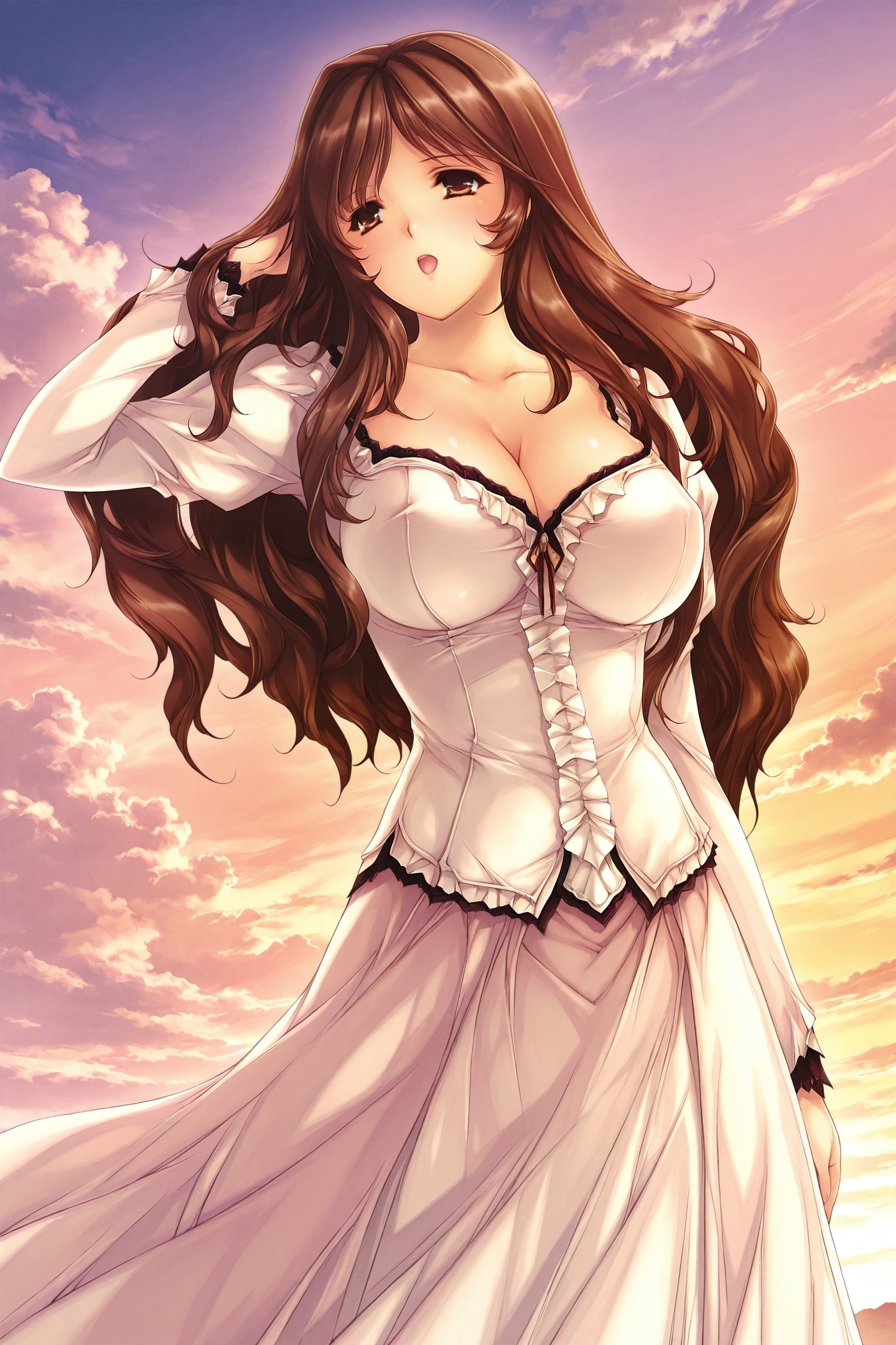 Oyako Rankan Game CG Style,  Kamishiro Saya,  1girl on Tensor.Art