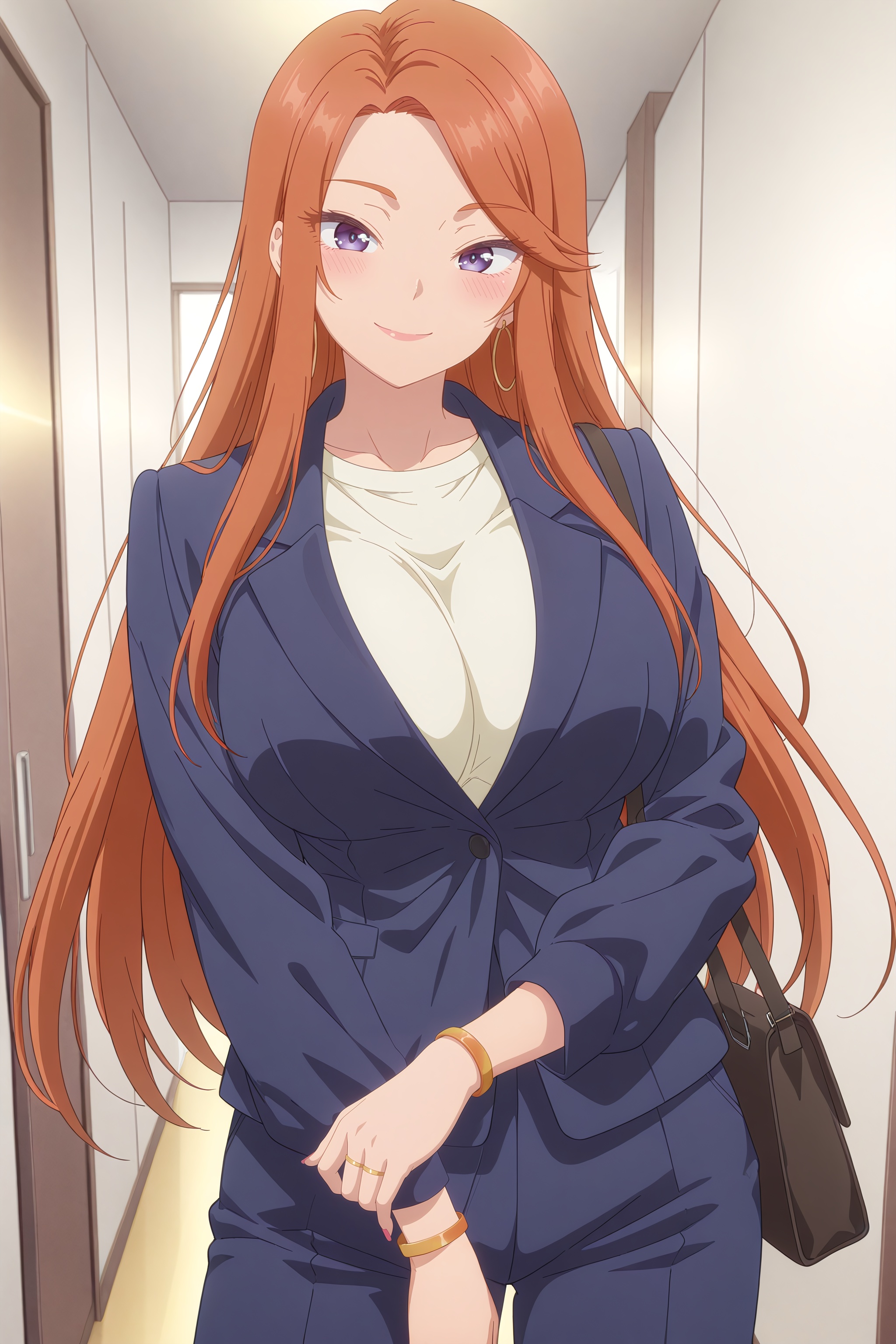 mai_fuyuki-dosankogal,  1girl,  long hair on Tensor.Art