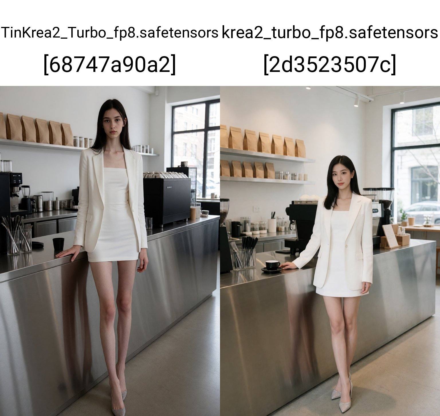 In this modern,  minimalist café,  a slender on Tensor.Art