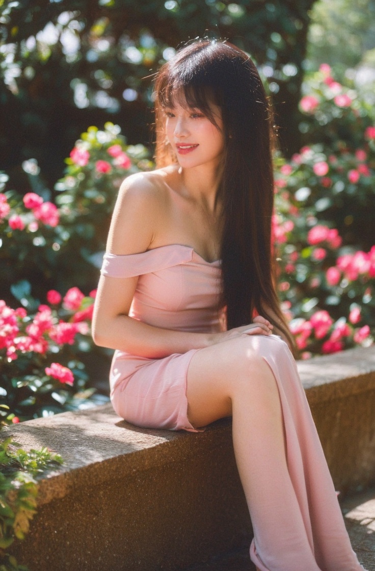 1girl,  dress,  flower by 阿泽泽 on Tensor.Art