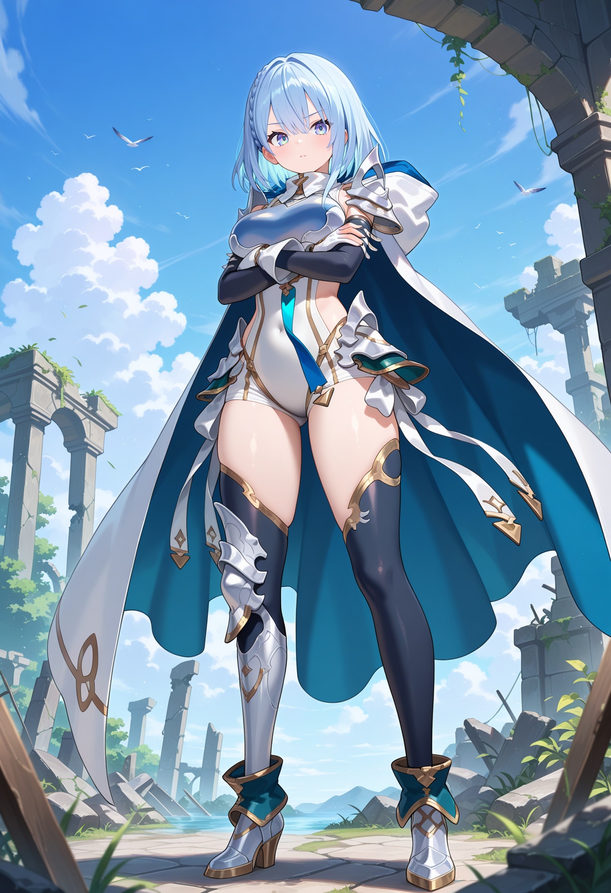best quality,  masterpiece,  1girl on Tensor.Art