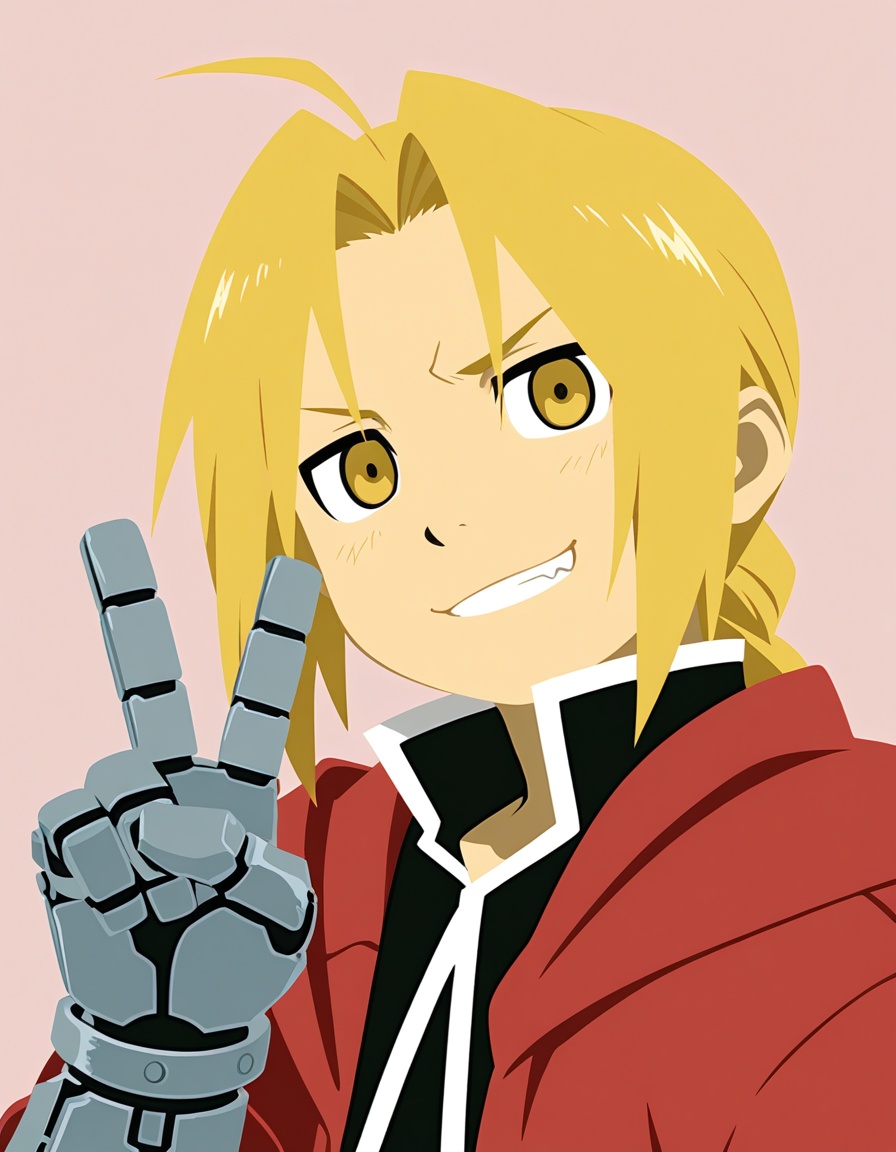 edward elric,  fullmetal alchemist,  1boy on Tensor.Art