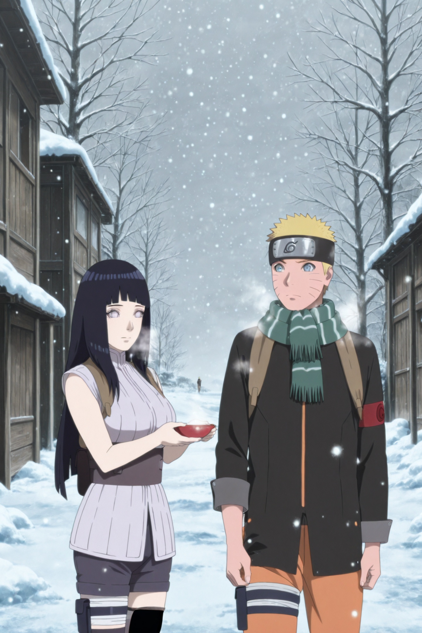 THE LAST MOVIE Style,  1girl,  hyuuga hinata on Tensor.Art