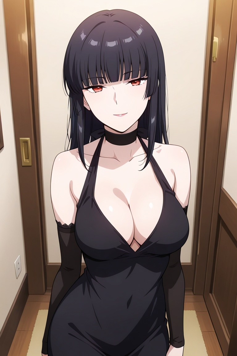 Shibata,  solo,  blunt bangs on Tensor.Art