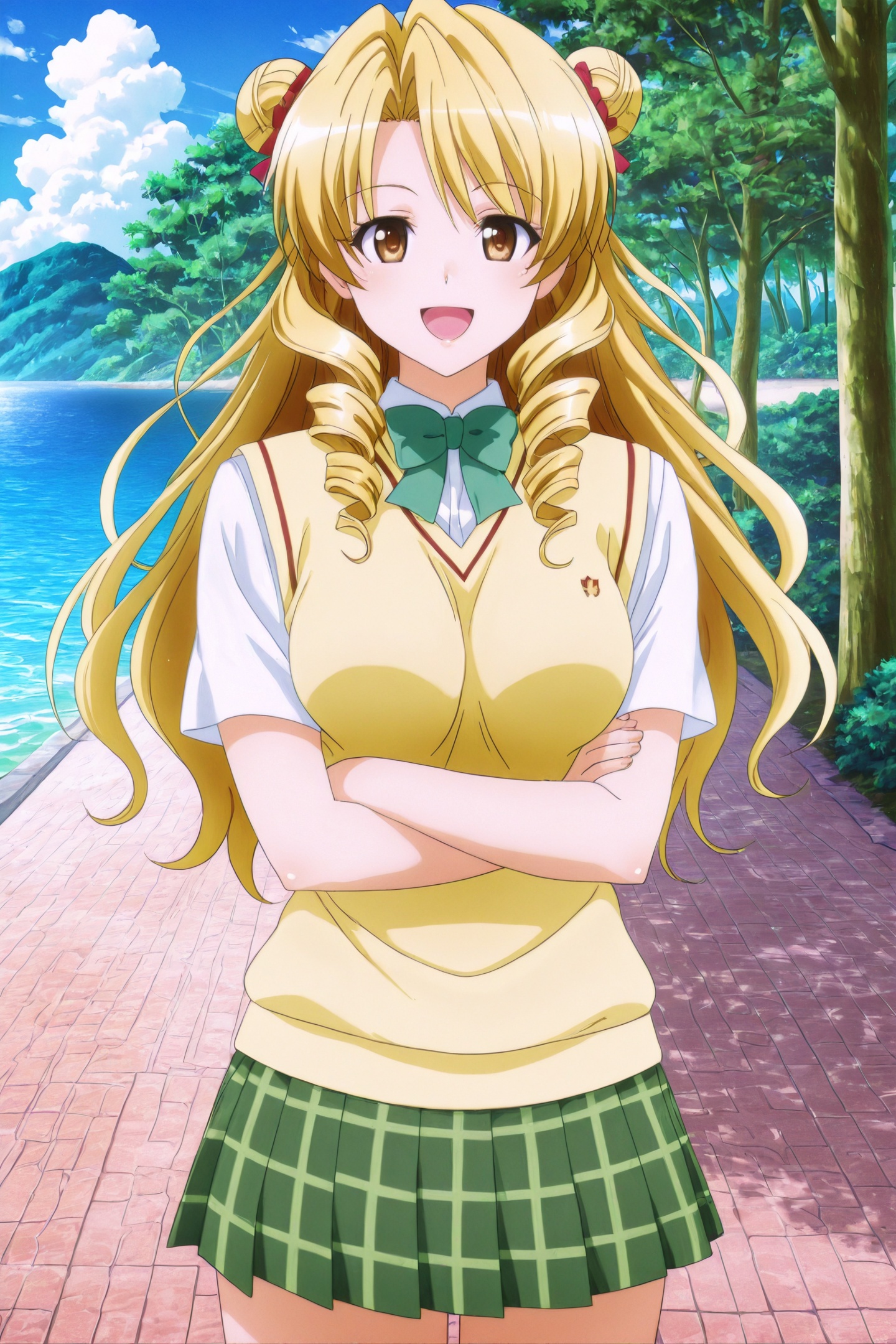 Anime Style,  Tenjiuin Saki,  1girl on Tensor.Art
