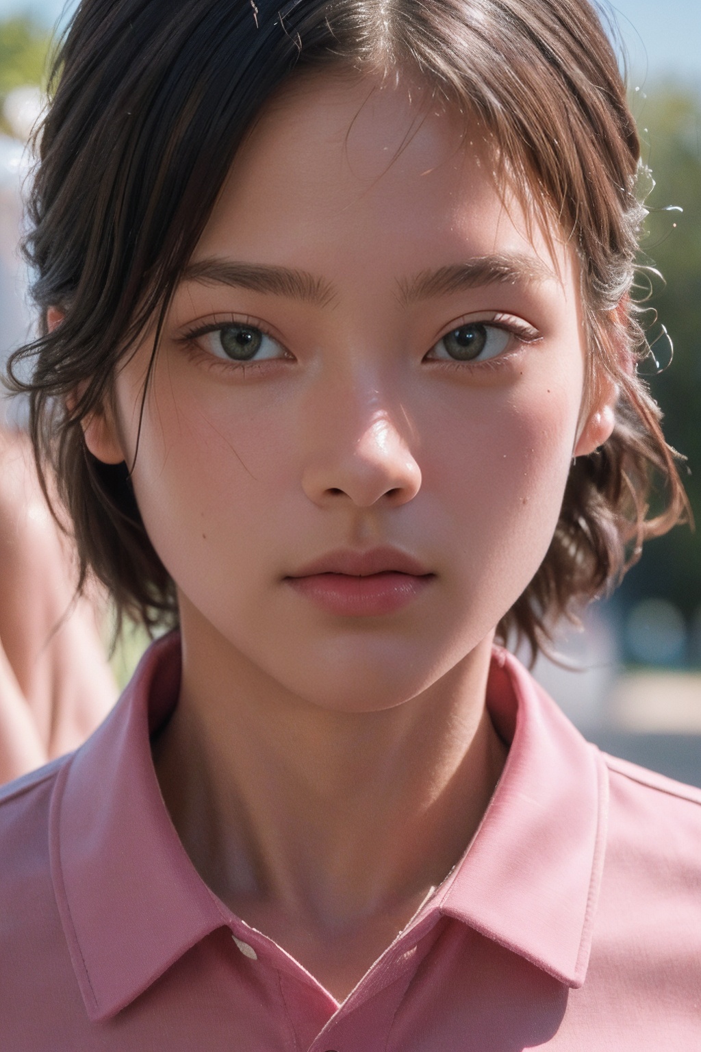 cinematic photo 1girl,  black long hair by 天TIN on Tensor.Art