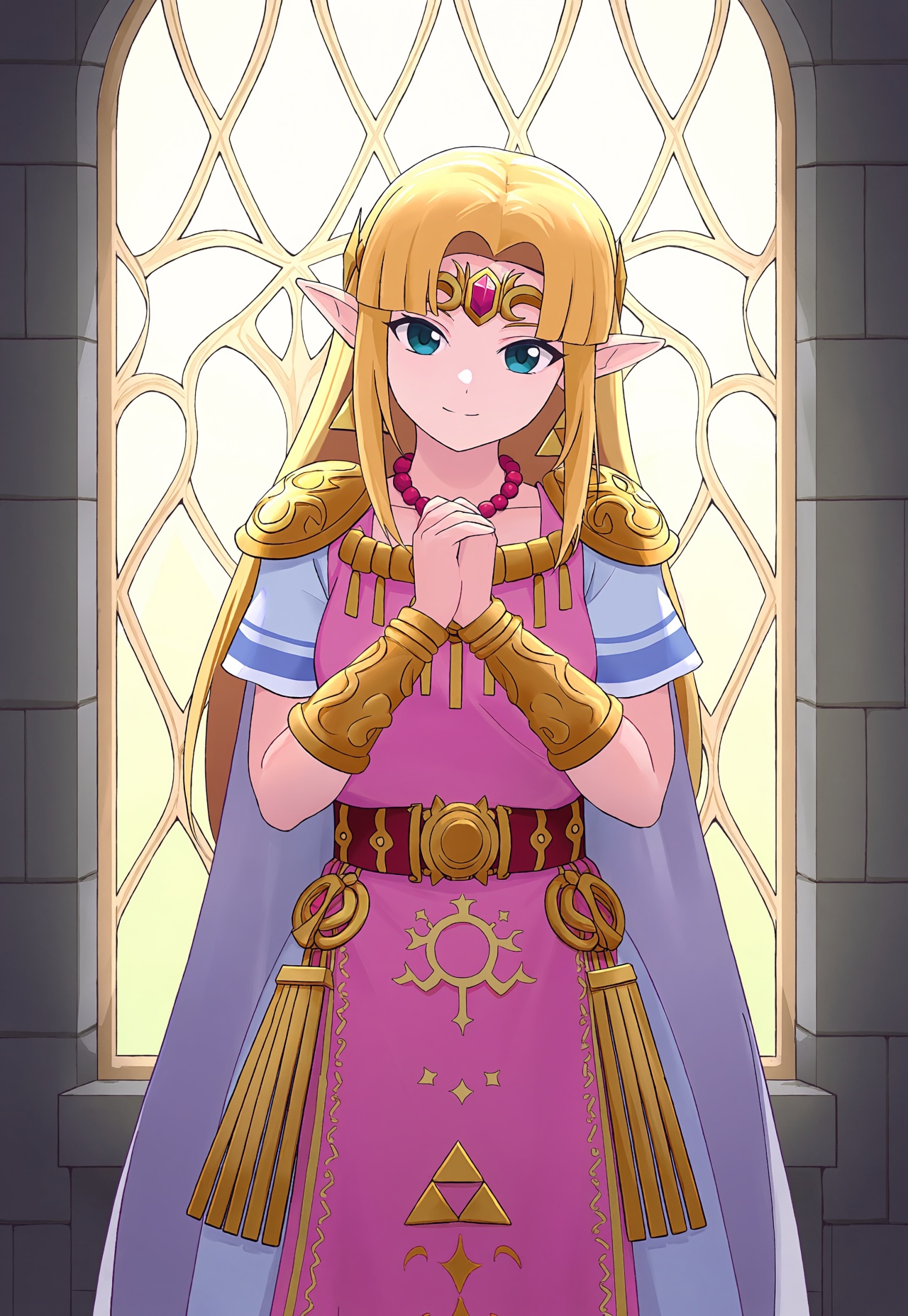 safe,  1girl,  princess zelda on Tensor.Art