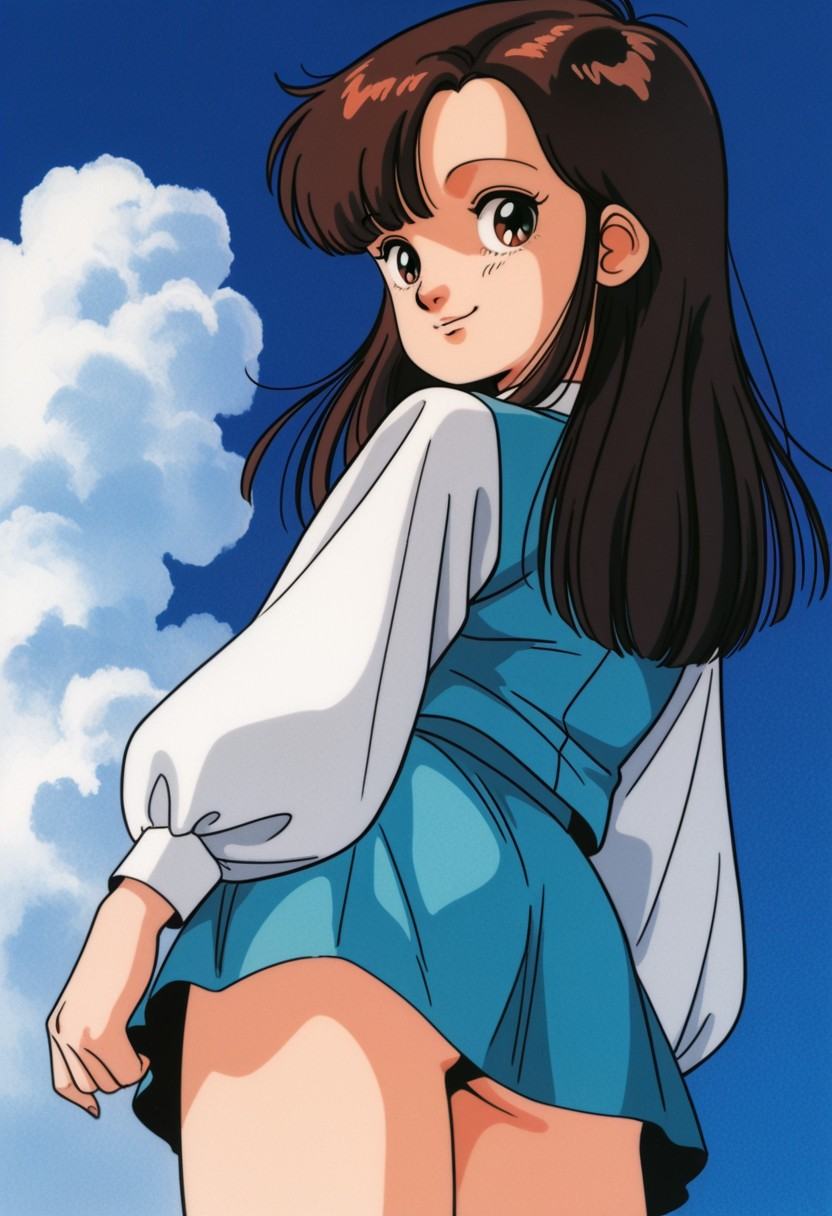 masterpiece,  best quality,  1980s retro anime style on Tensor.Art