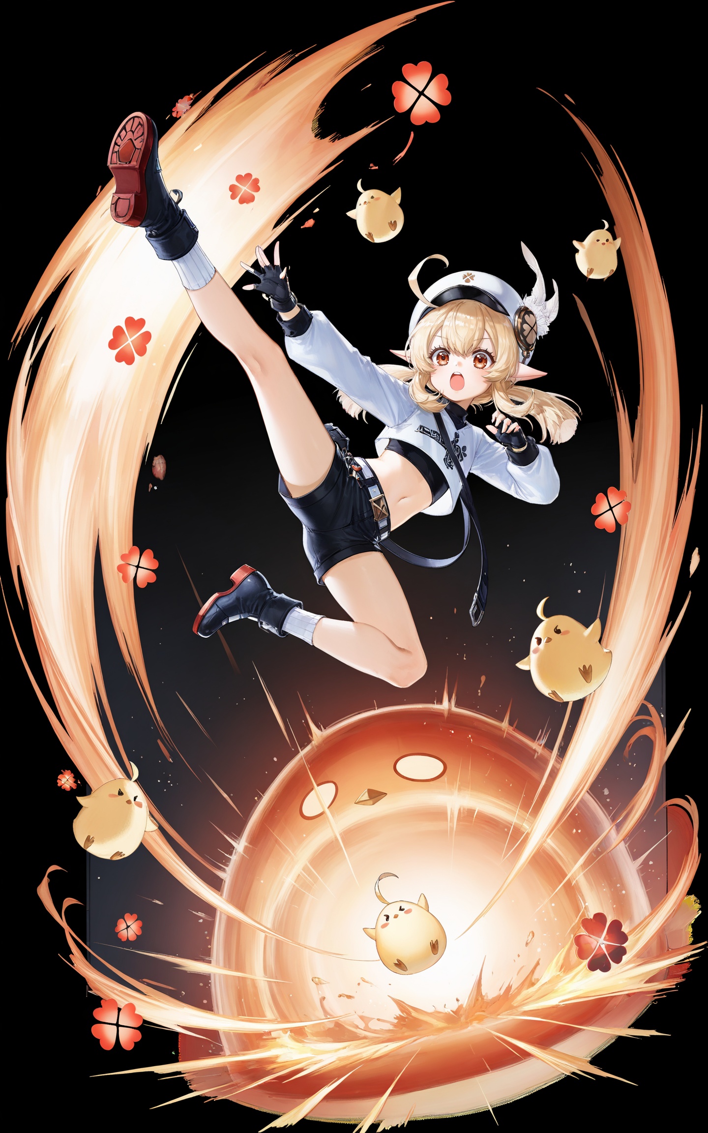 klee \(genshin impact\),  blonde hair,  lihui by DJ大江东去 on Tensor.Art