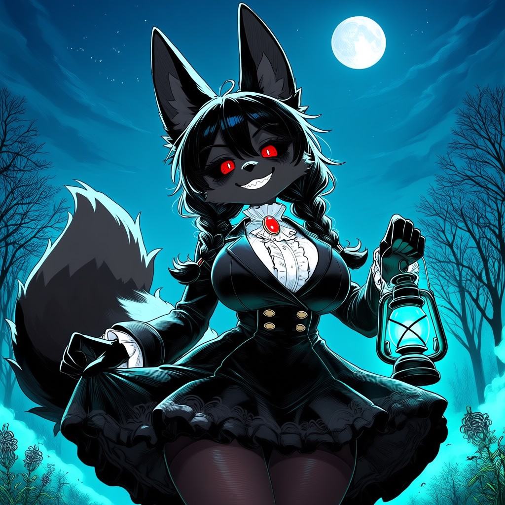 raithwyn,  fox girl,  furry on Tensor.Art