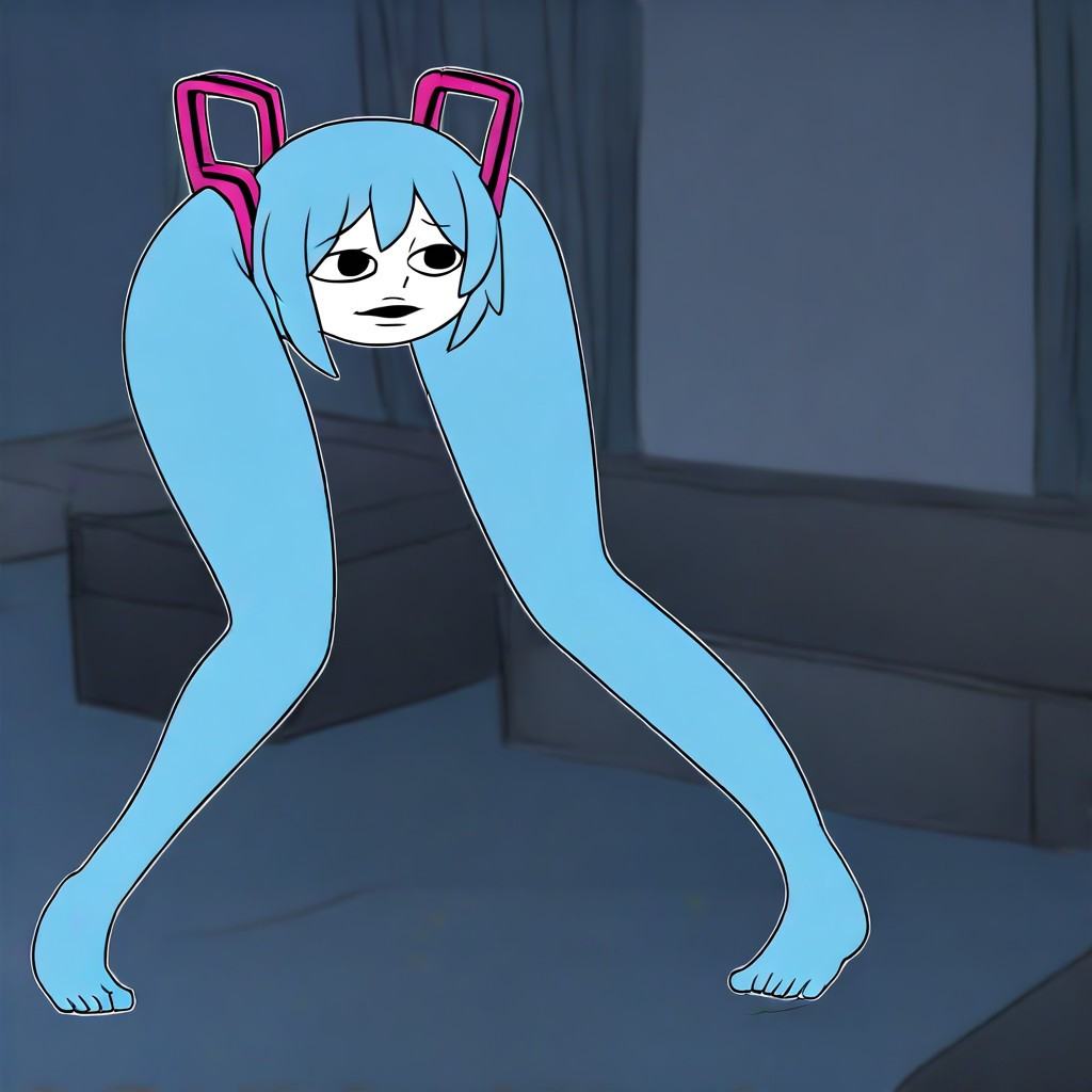 shiteyan'yo,  1girl,  twintails on Tensor.Art