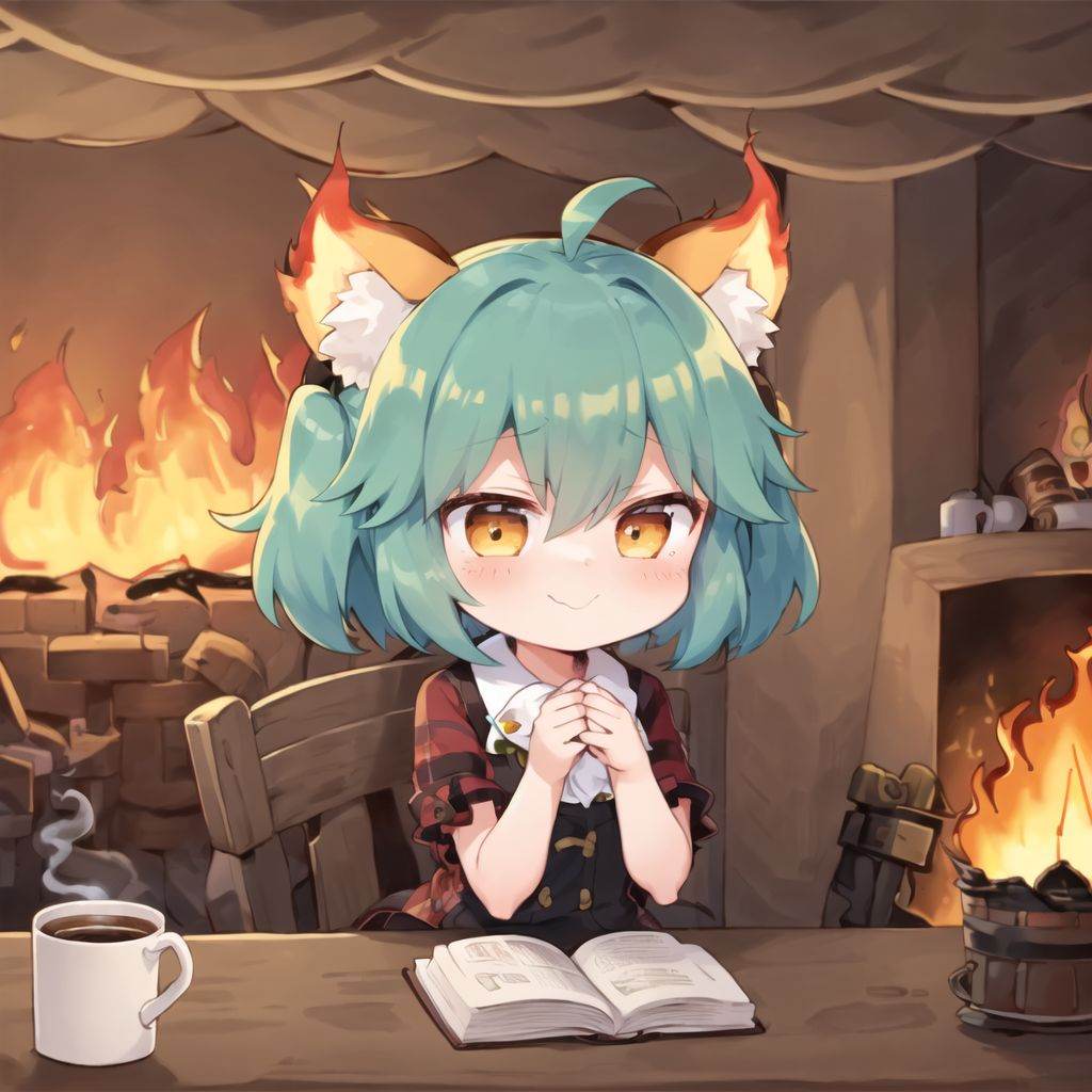 thisisfine,  1girl,  cornflower hair on Tensor.Art